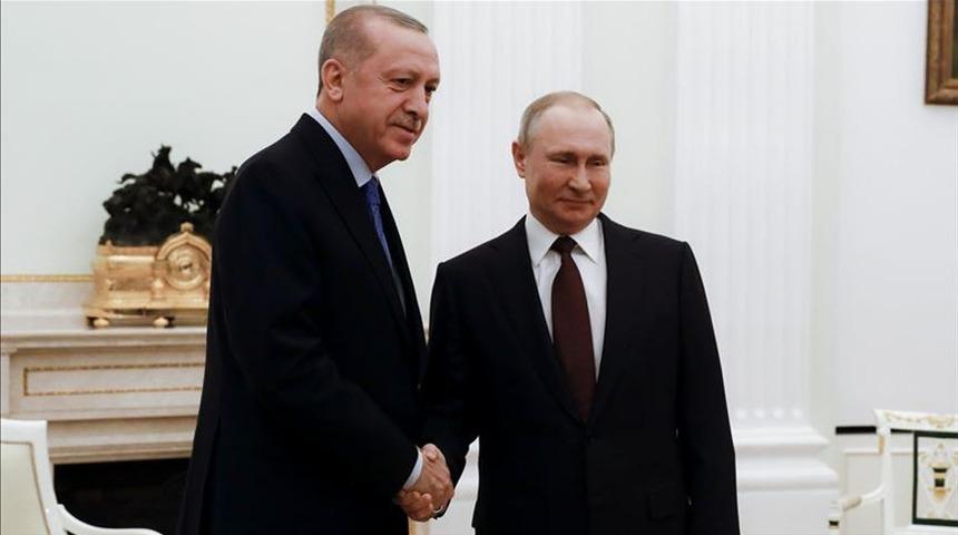 Son dakika! Cumhurbaşkanı Erdoğan, Putin ile görüştü