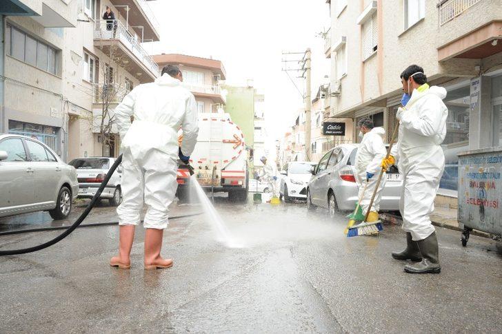 Balçova’da temizlik için özel önlem G3