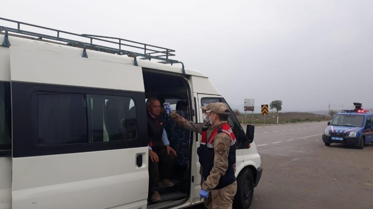 Jandarmadan korona vir&uuml;s denetimi