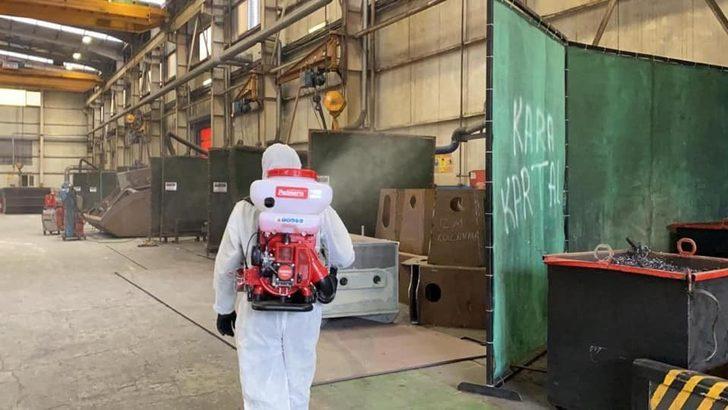 Güven Kepçe, fabrikalarını korona virüse karşı dezenfekte etti G3