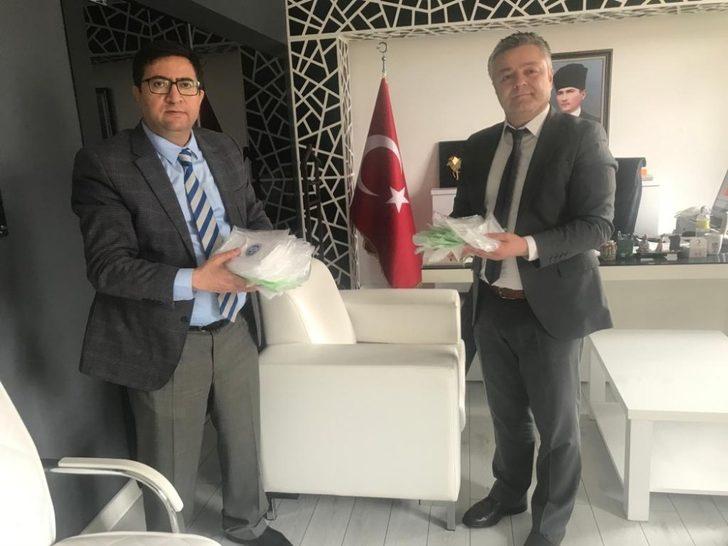 Alaçam HEM’de maske üretimi G2