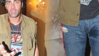 Sarp Levendoğlu apartmana çişini yaptı