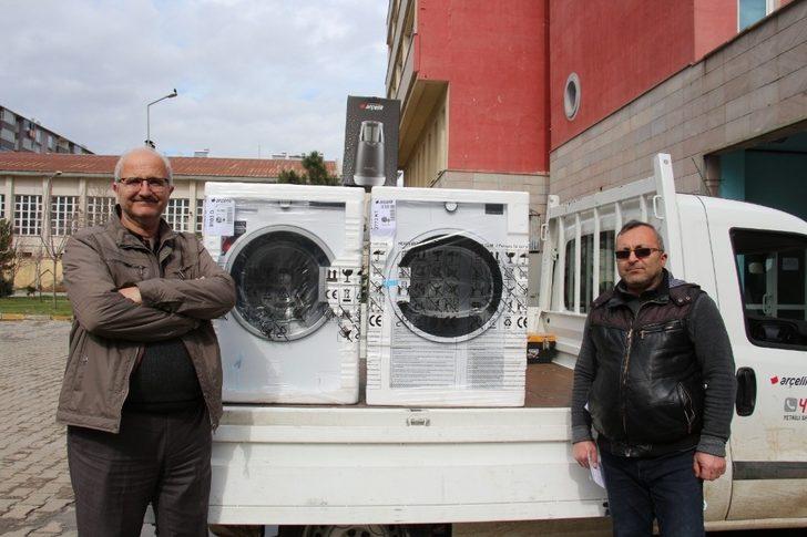 Oltu Devlet Hastanesine hijyen desteği G1