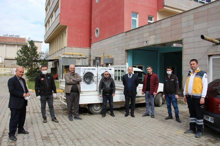 Oltu Devlet Hastanesine hijyen desteği G2