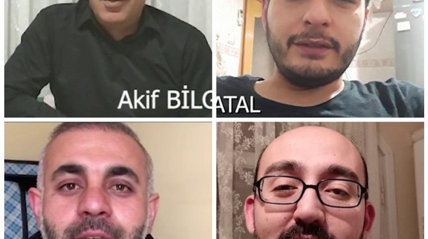 Van’daki öğretmenlerden ’evde kal’ klibi