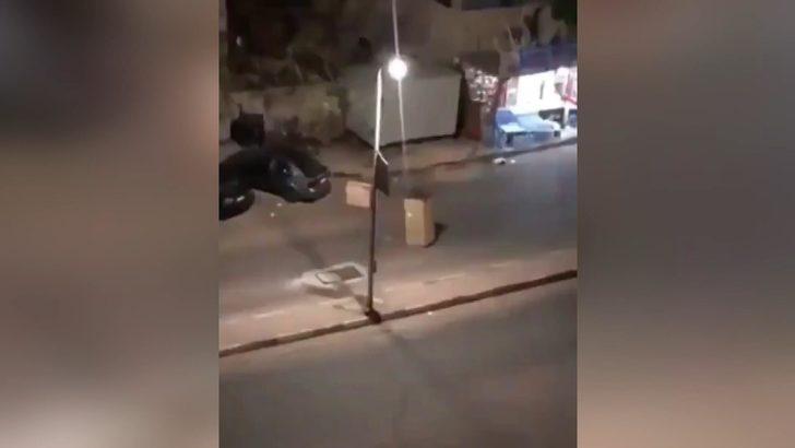 Karantina yasağından kaçmak için karton kılığına girdi G1