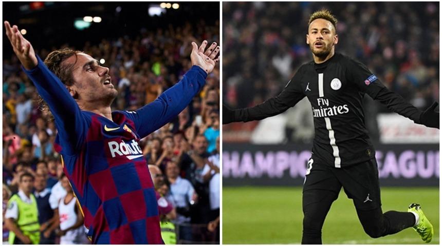 Yılın takası: Griezmann - Neymar