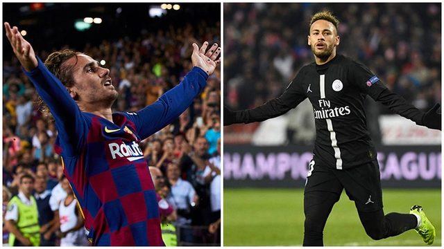 Yılın takası: Griezmann - Neymar