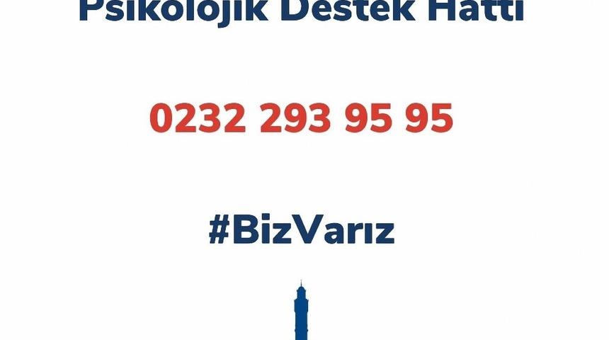İzmir&rsquo;de psikolojik destek hattı devrede