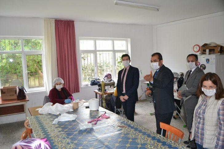 Bozyazı’da maske üretimi başladı G2