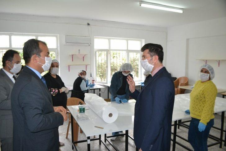 Bozyazı’da maske üretimi başladı G3