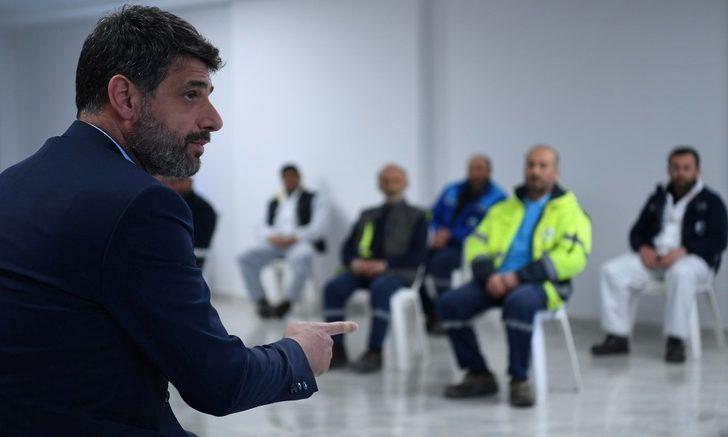 Başkan Kocaman saha ekibiyle toplantı yaptı G2