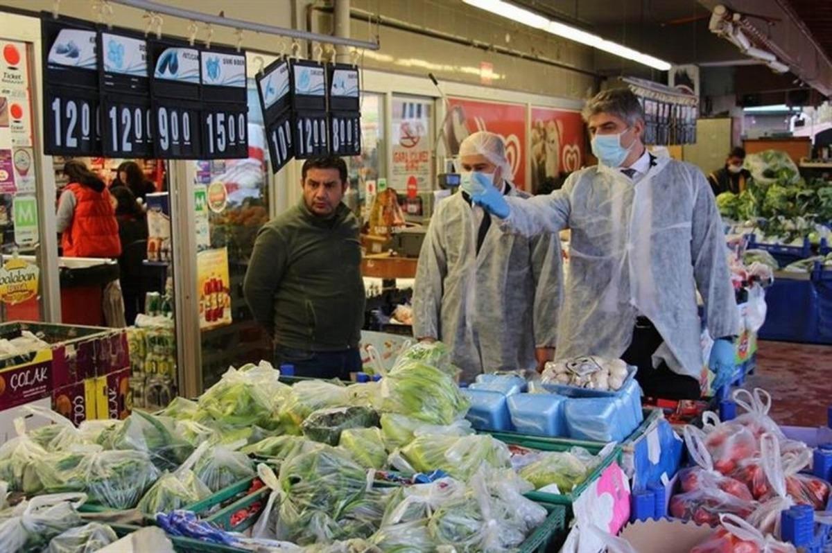 Edirne&rsquo;de market ve fırınlara korona vir&uuml;s denetimi