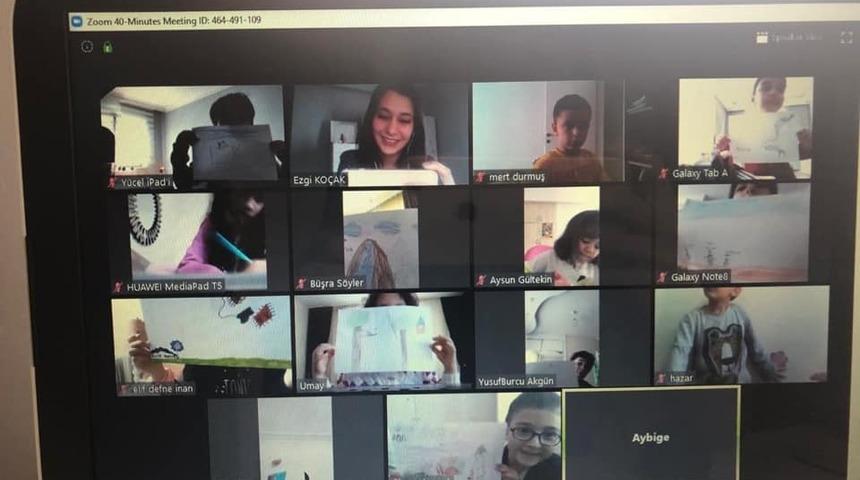 TED okulları &ouml;ğrencilerine uzaktan eğitim