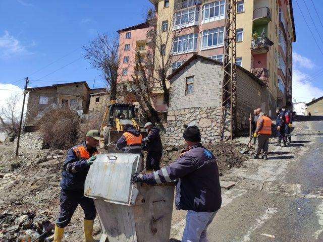 Hakkari’de bahar temizliği