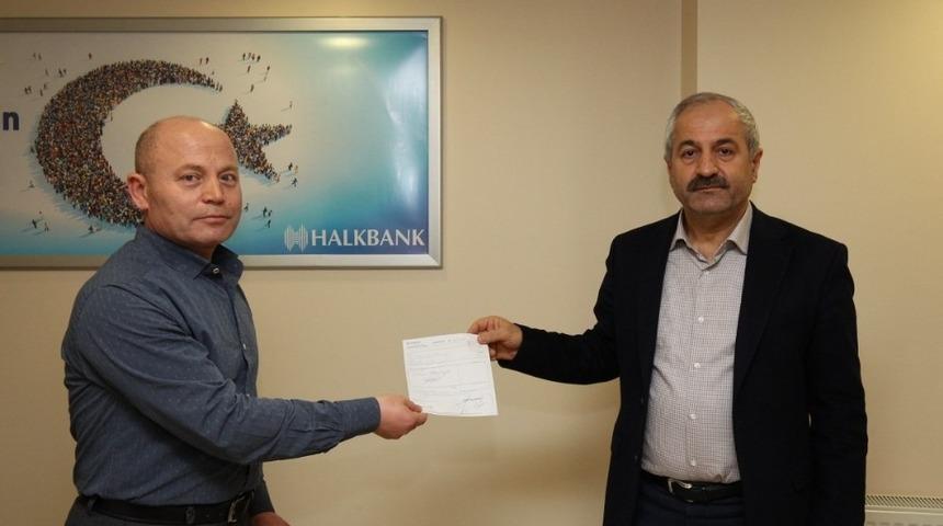 Başkan Büyükgöz’den kampanyaya bağış desteği