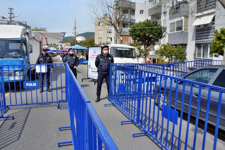 Söke’deki pazaryerlerinde yoğun virüs tedbiri G4