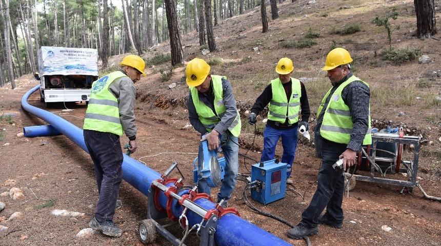 MESKİ, Tarsus il&ccedil;esinde 19 mahalleye i&ccedil;mesuyu ileten isale hattını yeniledi