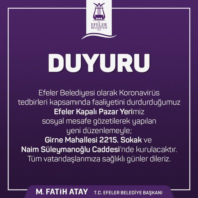 Kapalı pazaryerlerine alternatif çözüm