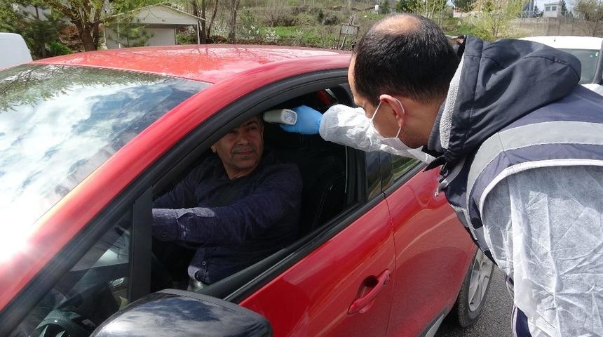 Tokat&rsquo;ta şehirlerarası yollarda korana vir&uuml;s &ouml;nlemi