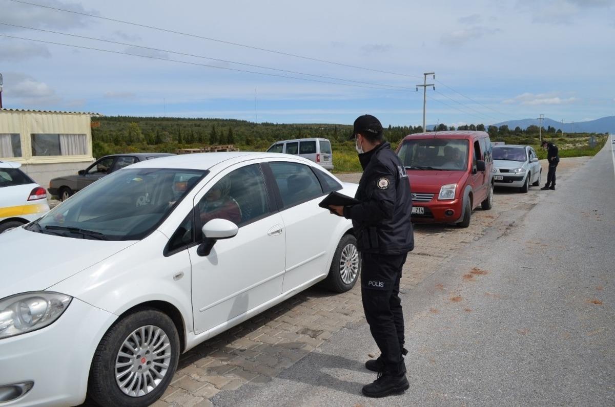Didim&rsquo;in giriş &ccedil;ıkışlarında korona vir&uuml;s tedbirleri  alındı