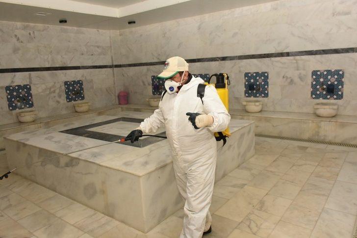 İnönü Belediyesi salgına karşı gece gündüz çalışıyor G2