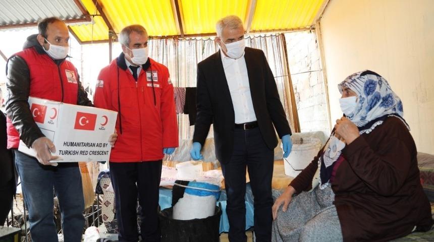Battalgazi Belediyesi ve Kızılay ihtiya&ccedil; sahiplerini unutmadı