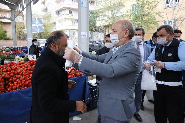 Haliliye’de semt pazarlarında salgına karşı önlem alınıyor G2