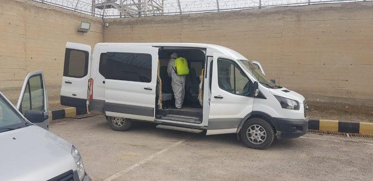 Bayburt M Tipi Kapalı Ceza infaz Kurumu’nda Kovid-19 tedbirleri G3