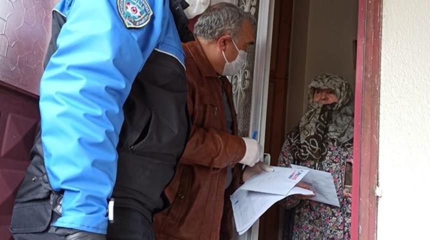 Bayburt&rsquo;ta sosyal yardım paraları evlere teslim edilmeye başlandı