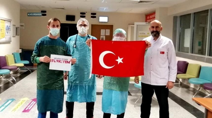 Sağlık &ccedil;alışanları mesai &uuml;cretlerini bağışladı