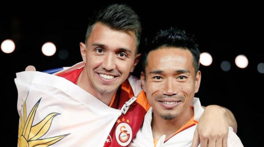 Muslera'dan Nagatomo paylaşımı: Hep onun gibi g&uuml;l&uuml;n