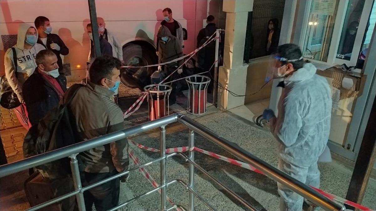 Irak&rsquo;ta &ccedil;alışan 334 iş&ccedil;i T&uuml;rkiye&rsquo;ye getirildi