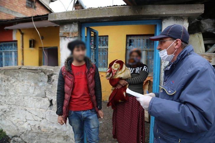 Evler tek tek gezilerek dağıtıyor G5