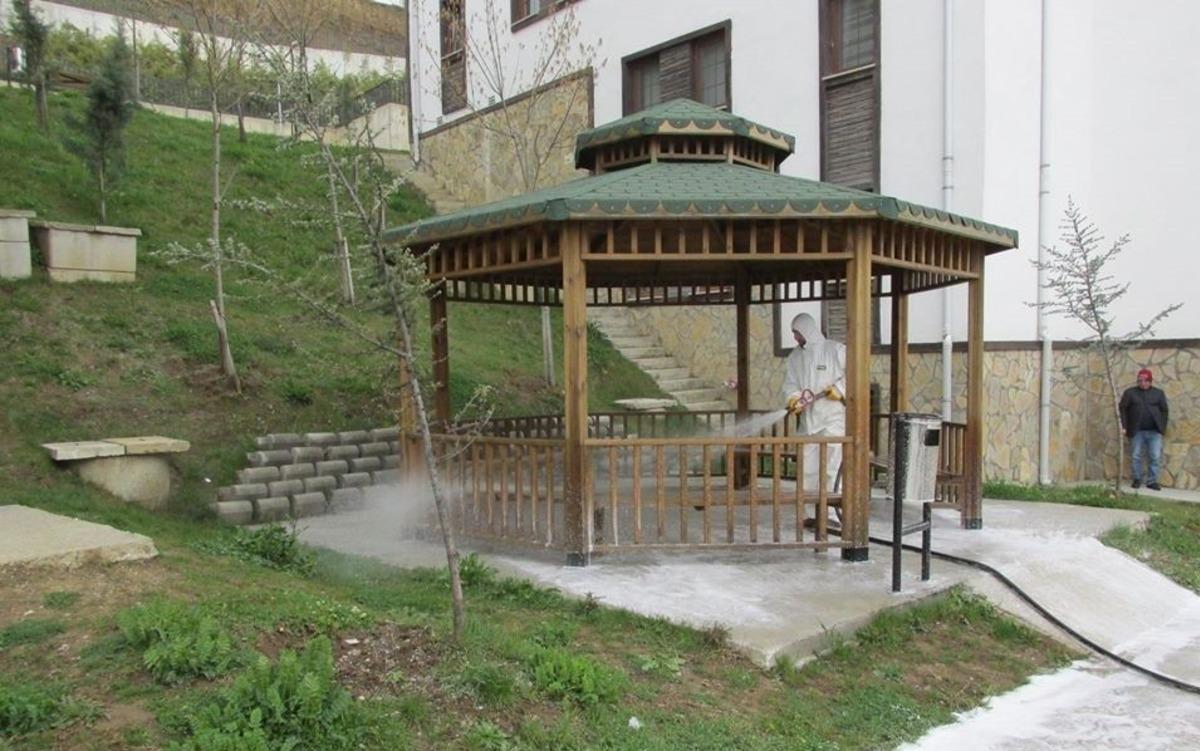 Boğazi&ccedil;i Belediyesi toplu yaşam alanlarında hijyen &ccedil;alışması yaptı