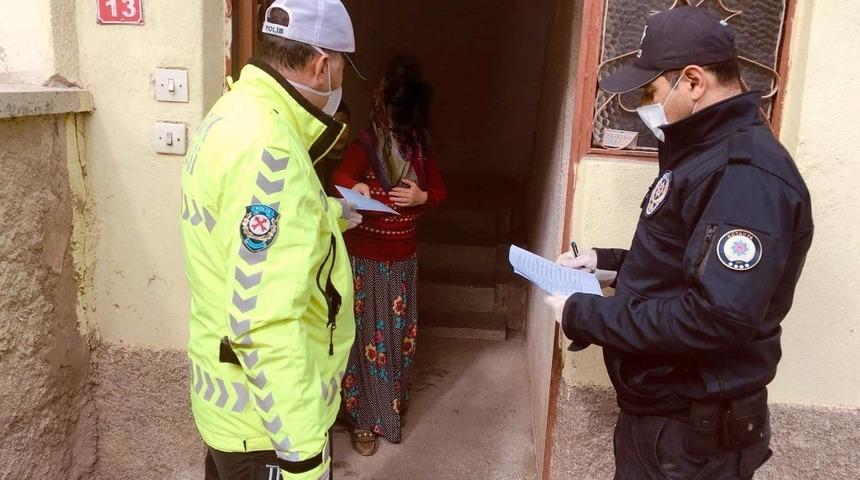 Hisarcık&rsquo;ta sosyal yardım &ouml;demeleri hak sahiplerine evlerinde yapılıyor