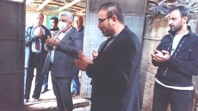 Hisarcık’ta Korona virüsün defi için 9 kurban kesildi