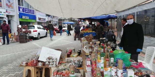 Tarihi Osmaneli Lefke pazarı sessiz