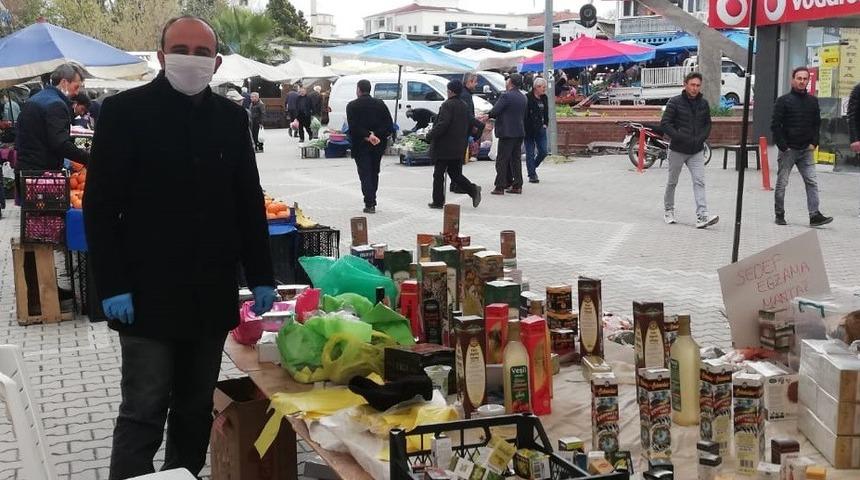 Tarihi Osmaneli Lefke pazarı sessiz