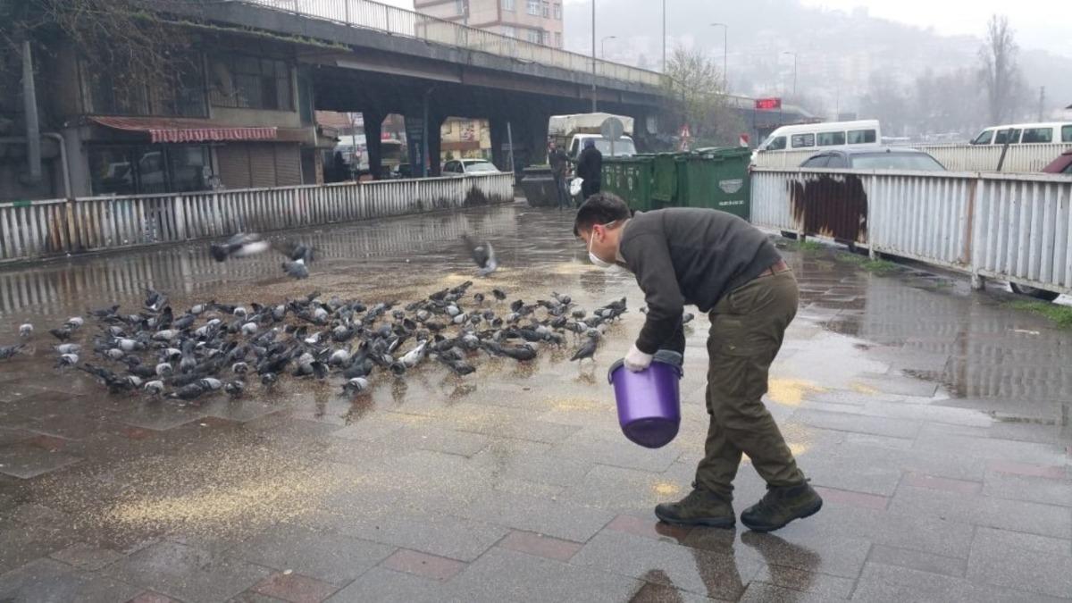 Yaban hayvanlar unutulmadı
