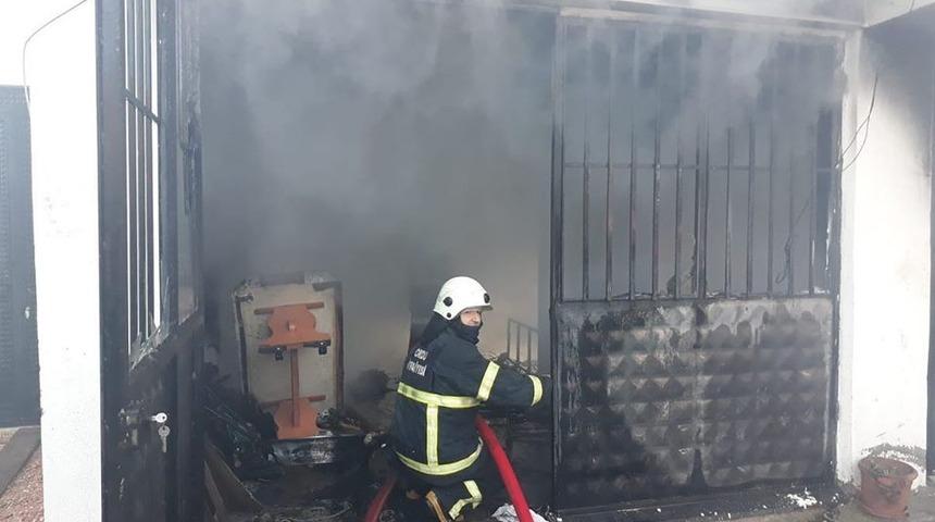 Fatsa&rsquo;da korkutan yangın