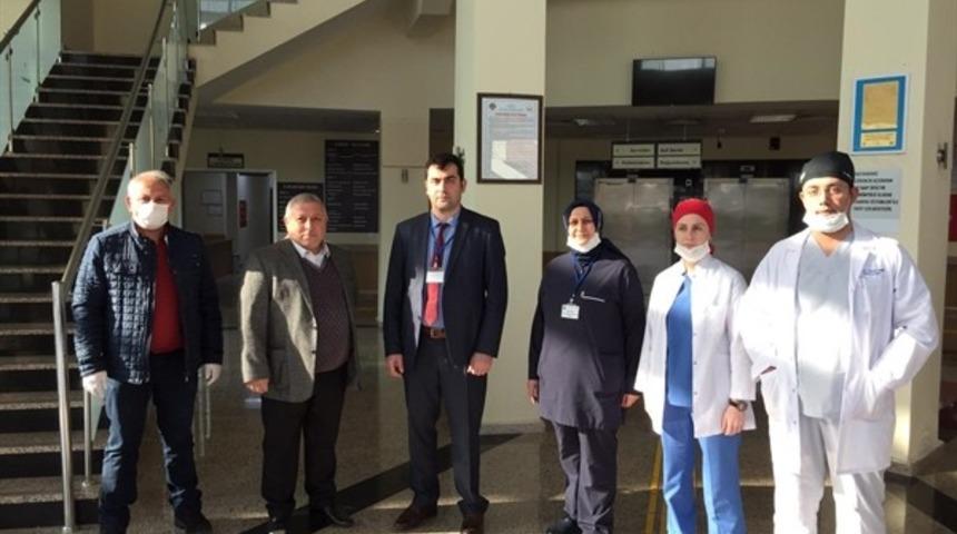 TSO&rsquo;dan sağlık personeline moral