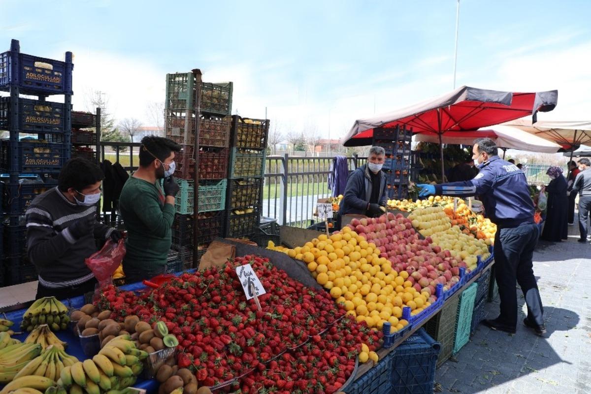 Pazar Yeri Genelgesi&rsquo;ne Talas&rsquo;ta sıkı kontrol