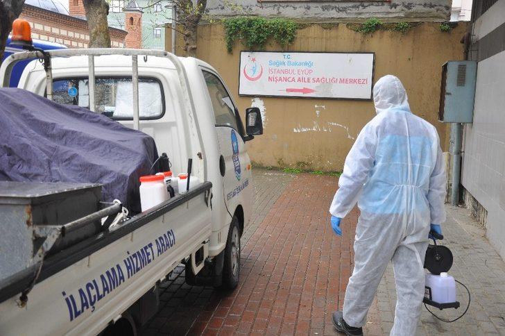 Eyüpsultan’da Aile Sağlık Merkezleri dezenfekte edildi G1