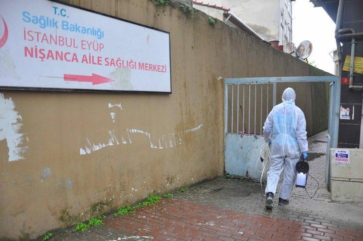 Eyüpsultan’da Aile Sağlık Merkezleri dezenfekte edildi G2