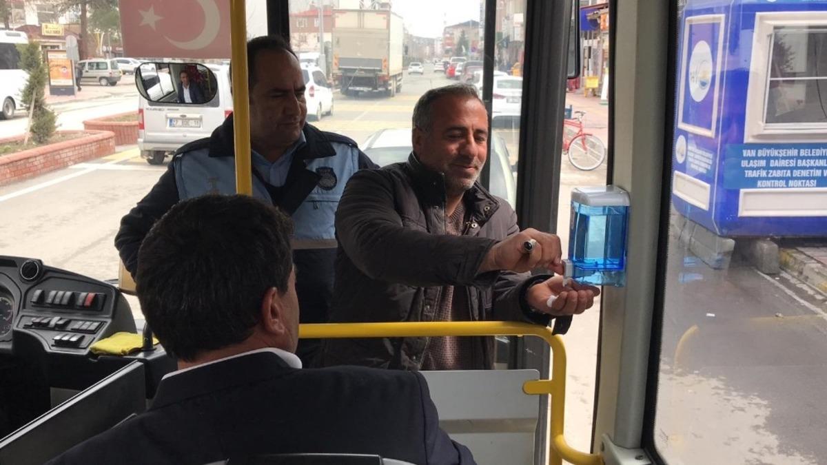 Erciş Belediyesinden korona vir&uuml;s&uuml; tedbirleri