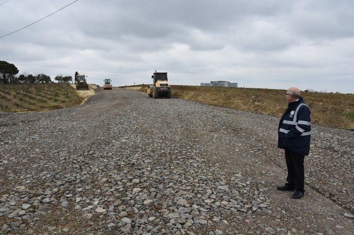 Tekirdağ Şehir Hastanesi bağlantı yolu çalışmaları başladı G2