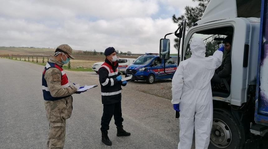 Samsat’ın giriş çıkışları sıkı kontrol altına alındı