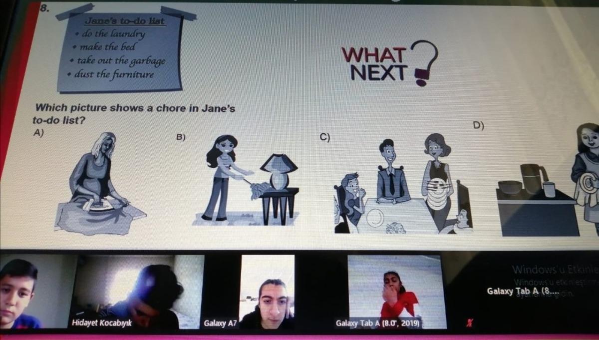 K&ouml;y okulu evlerde dijital sınıflar oluşturdu