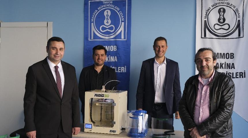 MMO Antalya Şube&rsquo;den sağlık &ccedil;alışanlarına 3 boyutlu destek